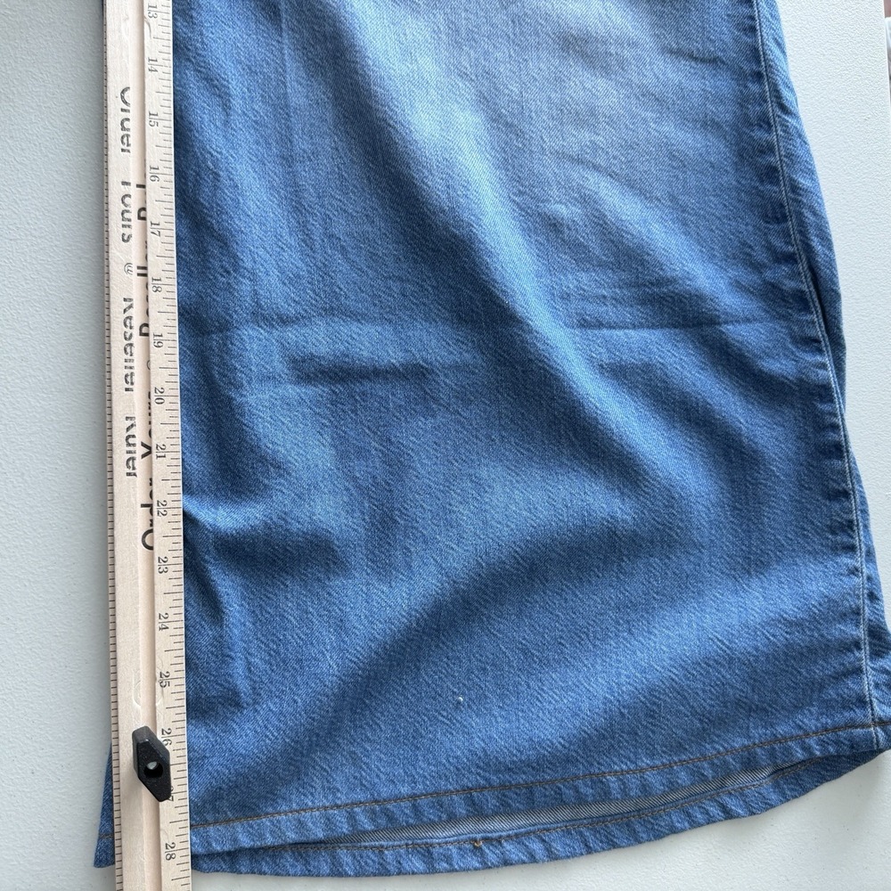 Anthropologie Pilcro Jeans 29 The Jane High Rise Wide Leg Denim Flare Boho - Picture 12 of 13